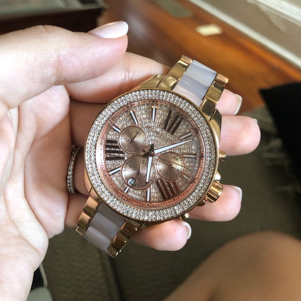 Michael Kors MK-6096 Rose Gold Women’s Watch